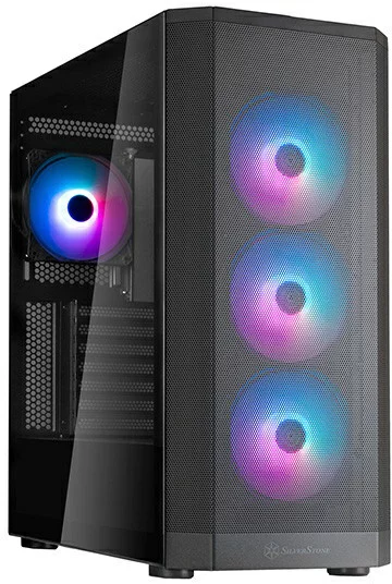 SILVERSTONE (ATX、Micro-ATX、Mini-ITX/ 黒) SST-FA514X-BG