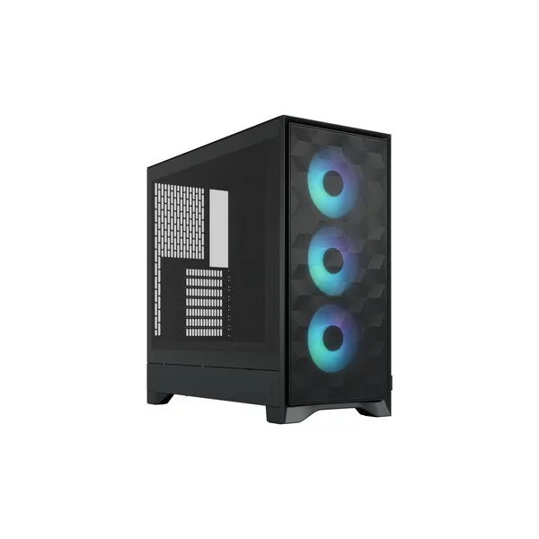 Fractal Design フラクタルデザインミドルタワー型 Pop 2 Air Black TG RGB ATX/強化ガラス ライト /ブラック FD-C-POA2A-03(2668474)