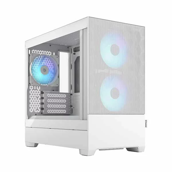 Fractal Design ミニタワー型 Pop Mini Air RGB White TG Clear TintFD-C-TOR1A-01