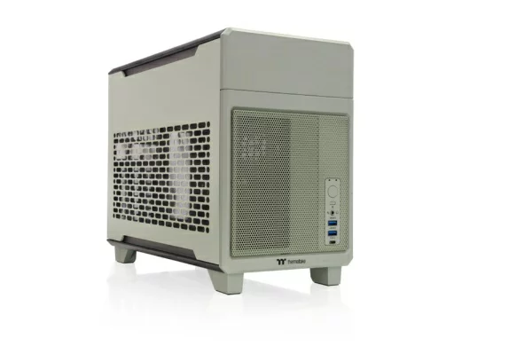 SilverStone Thermaltake CA-11A-00SENN-J0 ミニタワー型 TR100 Matcha Green