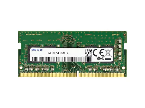 サムスン Samsung 8GB DDR4 2666MHz PC4-21300 (PC4-2666V) CL19 SODIMM 1Rx8 シングルランク 1.2V 260ピン ノートパソコン、ノートブック RAMメモリ メモリ 8GB 8GB