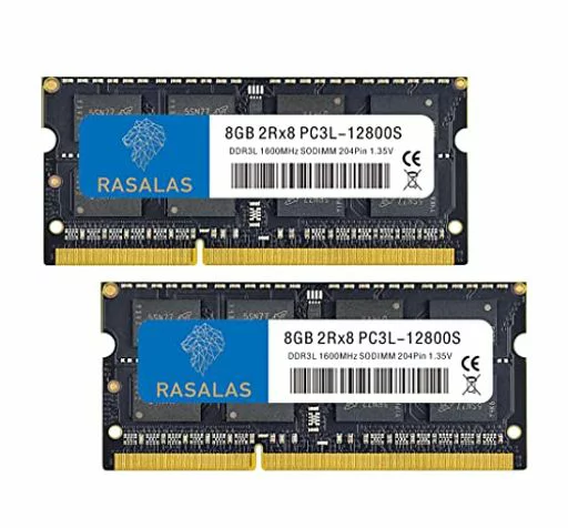 motoeagle 16GB PC3L-12800S PC3-12800 8GBx2枚 12800S DDR3 1600MHz ノートPC用メモリ SODIMM Memory RAM CL11 204Pin Non-ECC 電圧1.35V 1.5V 両対応