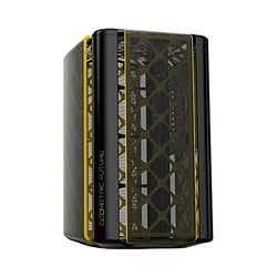 Geometric Future ミニタワー Model 2 THE ARK BLACK Micro-ATX/ITX規格対応 8つの搭載モード ATX/SFX-L/SFX電源対応 GF-M2-ARK-BK 日本