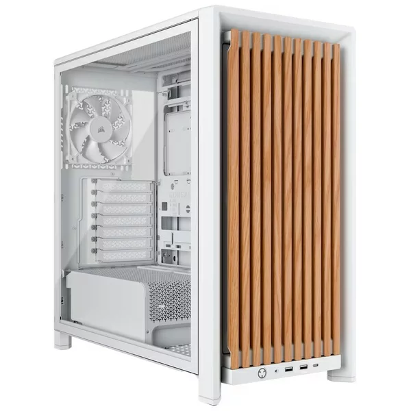 コルセア(メモリ) CC-9011341-WW ミドルタワー型 4000D WOOD RS Modular Mid-Tower White Oak