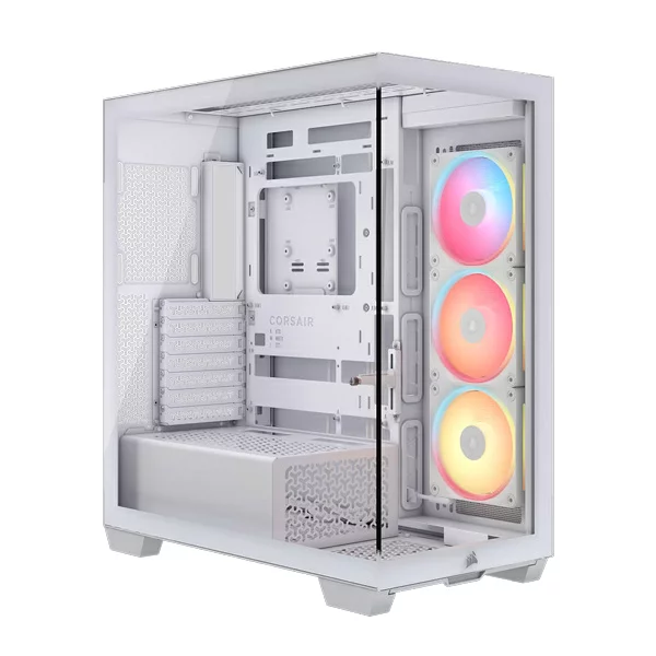 Corsair コルセア(メモリ) CC-9011325-WW ミドルタワー型 3500X LX-R RGB iCUE LINK Mid-Tower White