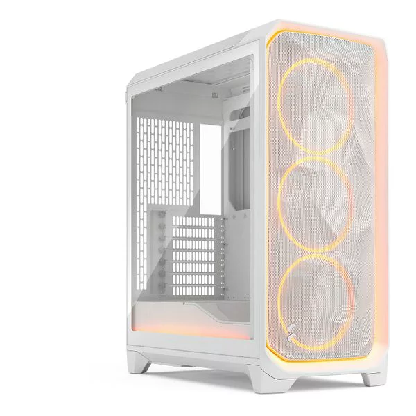 Fractal Design 【10日はエントリーで最大5000P＆クーポン配布】Fractal Design フラクタルデザインMeshify 3 Ambience Pro RGB White TG Clear Tint FD-C-MES3A-05(2661635)代