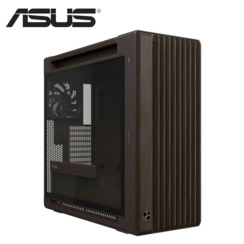 ASUS ProArt PA602 WALNUT WOOD TG PWM RETRO BROWN EATXマザーボード対応 (レトロブラウン) PA602_TG_RETRO_BROWN 返品種別B