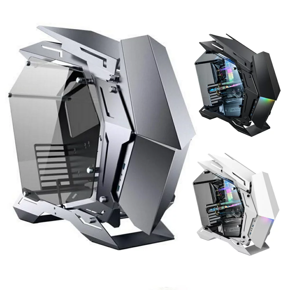 ゲーミング ゲーミングpcゲーミングパソコン 自作 パソコン pc ゲームpc 自作pcJONSBO社製 MOD3 シルバー ブラック ホワイト E-ATX ATX M-ATX ITX 簡易水冷 本格水冷 対応 国内在庫 オープンフレーム