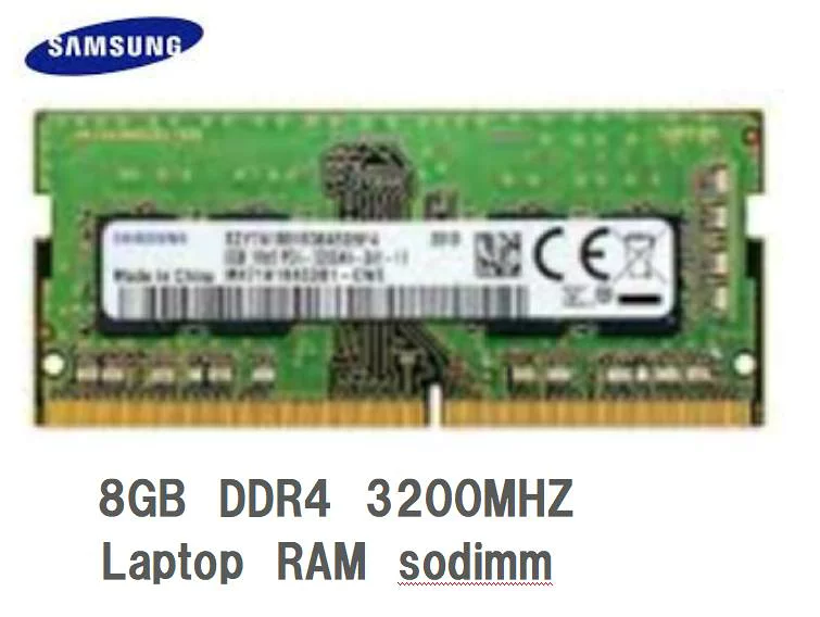 Samsung 【7/5 限定★P10倍】新品 SAMSUNG サムスン PC4-3200AA-SA1-11 (1Rx16) PC4-25600 (DDR4-3200AA) 8GB SO-DIMM 260pin ノートパソコン用メモリ バルク品