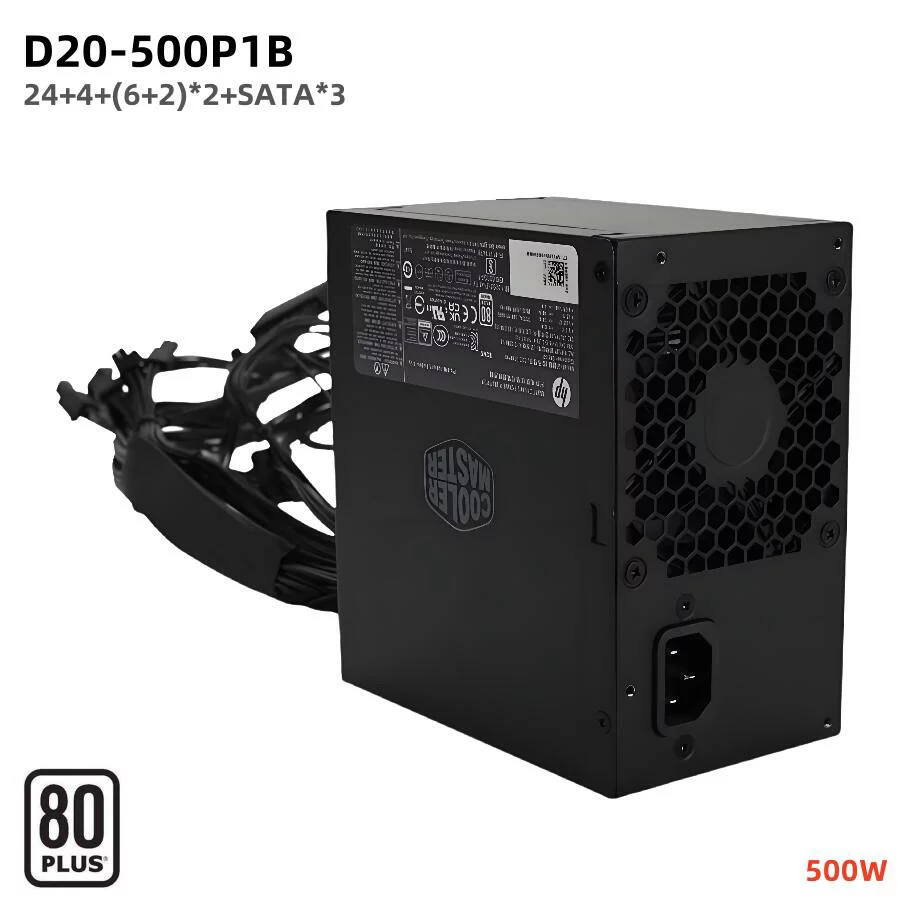 HP 純正新品HP ENVY TE02 OMEN GT11 GT12 GT13 GT15デスクトップPC 500W 用 D20-500P1B 対応電源ユニットPower Supply 24PIN+(4+4)PIN+（6+