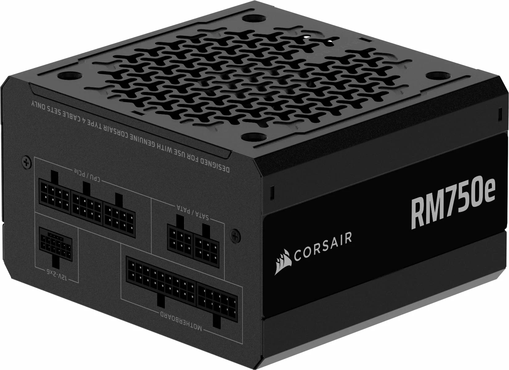 CORSAIR RM750e 2025モデル PC電源ユニット 750W PCIE 5.1 対応 80PLUS Gold認証 ATX 3.1 認証済 フルモジュラー 12V-2x6 ケーブル付属 CP-9020295-JP