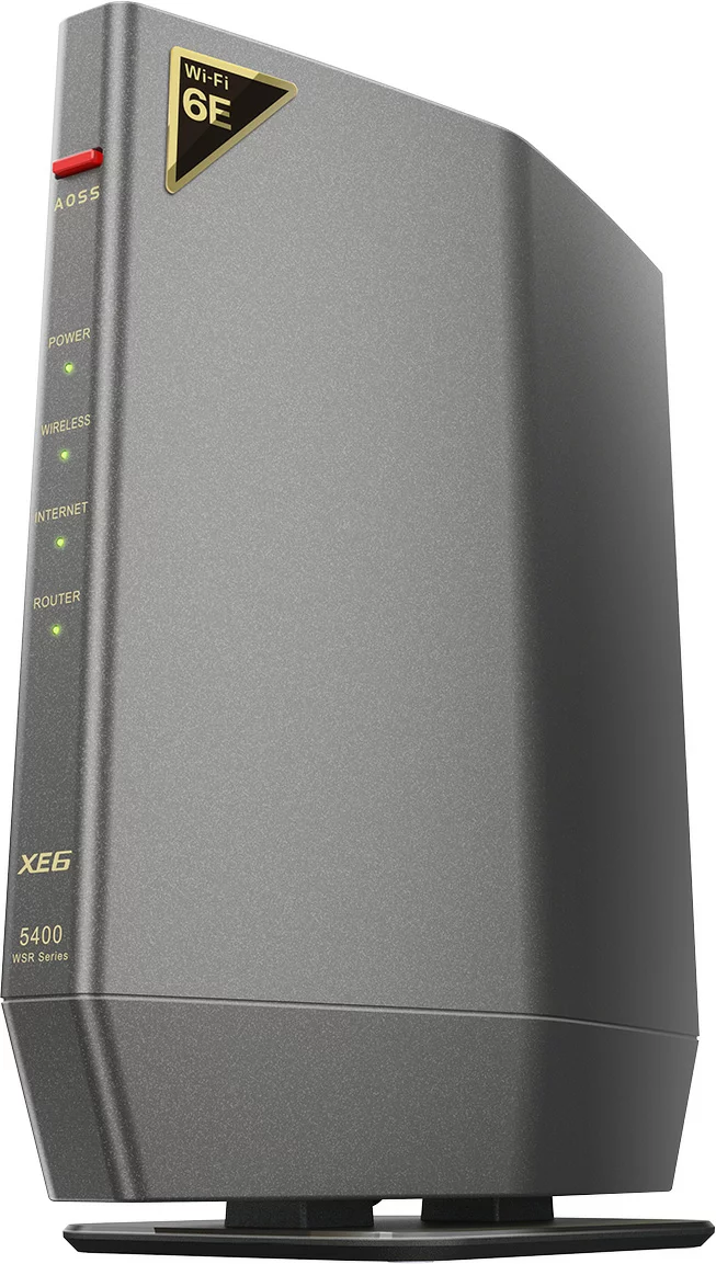 Buffalo WSR-5400XE6/D Wi-Fi 6E対応ルーター アドバンスドモデル