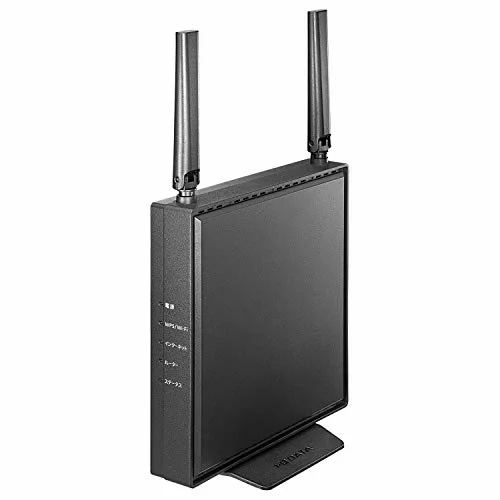アイ・オー・データ WiFi 無線LAN ルーター dual_band 11ax 最新規格 Wi-Fi6 AX1800 1201+574Mbps 可動式アンテナ IPv6 3階建/4LDK/20台 PS5 日本メーカー WN-DEAX1800GR/E