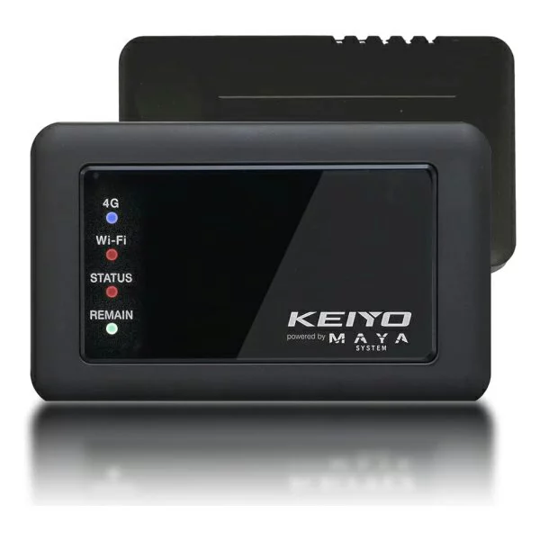 KEIYO(ケイヨー) ANS117 車載対応 Wi-Fiルーター Wi-Fi/LTEルーター AN-S117 ブラック