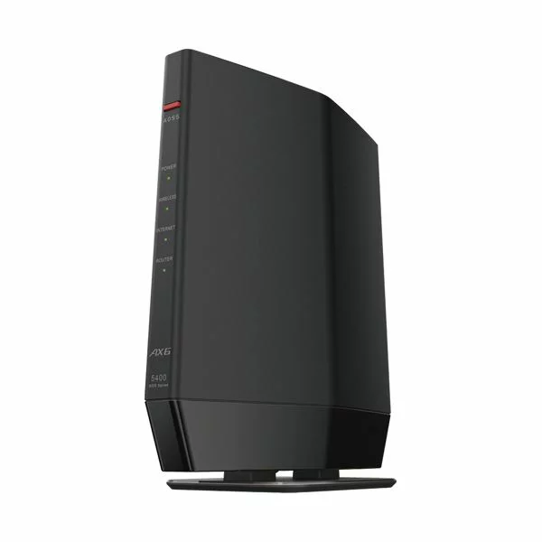 AirStation バッファローAirStation 無線LAN親機 11ax / ac / n / a / g / b 4803+573Mbps WSR-5400AX6P-BK1台