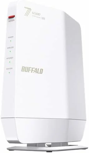 バッファロー WiFi ルーター Wi-Fi 7 11be 無線 LAN 2.5G デュアルバンド MLO EasyMesh 5764+688Mbps ホワイト iPhone 17 / 17 pro 動作確認済み WSR6500BE6P/NWH