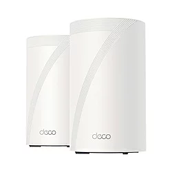 TP-Link TPLINK Wi-Fiルーター 8647＋4324＋688Mbps (2パック) DECO BE68 2P ［Wi-Fi 7(be) /IPv6対応］ DECOBE682P