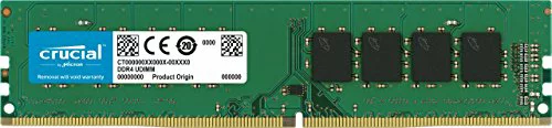 crucial 8GB DDR4 3200 MT/s(PC4-25600)CL22 SR x8 UDIMM 288pin CT8G4DFS832