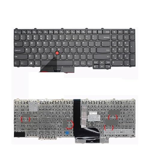 Chuhals 米国/RU ノートパソコンキーボード Lenovo 用 XiaoXin Air 13/Air 13 Pro Ideapad 710S-13ISK 710S-13IKB 510S-13ISK 510S-13IKB レイアウト (US) Chuhals304
