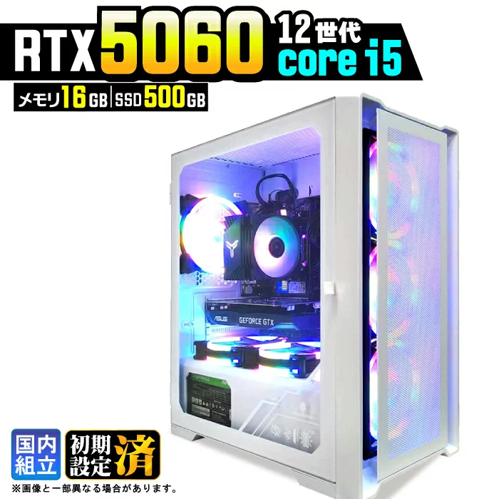 FF14 Core i5-12400F 16GB RTX 5060 500GB