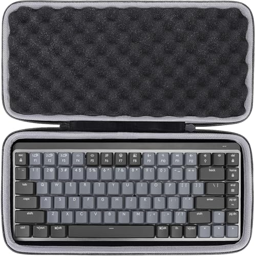 キーボード KX850 MX MECHANICAL MINI / KX850M MX MECHANICAL MINI for Mac メカニカルキーボード 保護ケース 収納ケース 持ち運び 保護カバー 耐衝撃 保護 キズ防止 収納 キャリングケース 代替品 社外品 (ケースのみ)