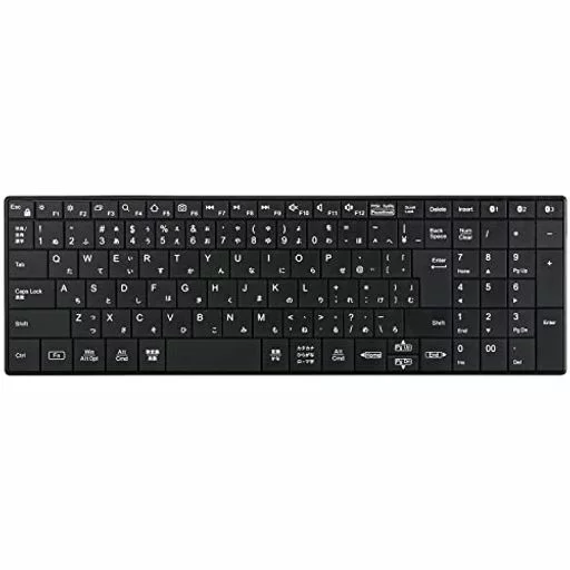 バッファロー キーボード Bluetooth 5.0 在宅 ブラック BSKBB325BK