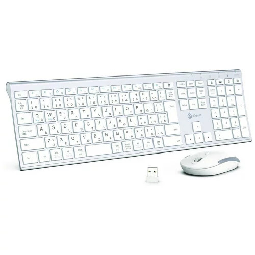 iClever 直送・代引不可 iClever 無線フルキーボード＆マウスIC-BK23Combo-SW 別商品の同時注文不可