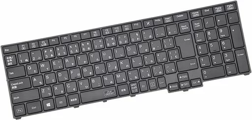キーボード WJZX(忠興部品です)日本語キーボード適用するNECVersaProVX-7VKE19/XVKE19/X-7VKE19X-7PC-VKE19XZH7PC-VKE19XZQ7日本語キーボードテンキーあり(修理交換用)