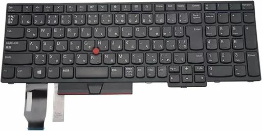 WJZX(忠興部品です)適用するLENOVOThinkpadE580E585E590E595L580L590T590P52P53sP72日本語キーボード