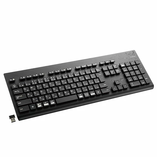 東プレ エレコム 洗える 抗菌 無線キーボード ASNTK-WS02DMKBK|パソコン パソコン周辺機器 キーボード