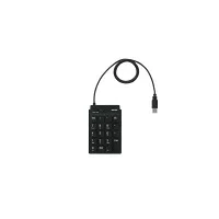 バッファロー スリムテンキーボード Tabキー付き BSTK11BK【BUFFALO】