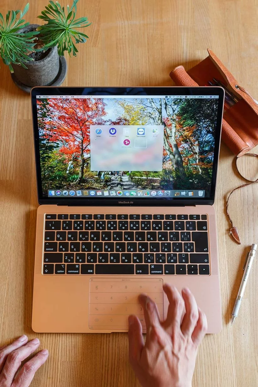 New.. macbook air13 2018model ナムス trackpad cover トラックパッドカバー tenkey テンキー launcher ランチャー (Nums macbook air13(2018model))