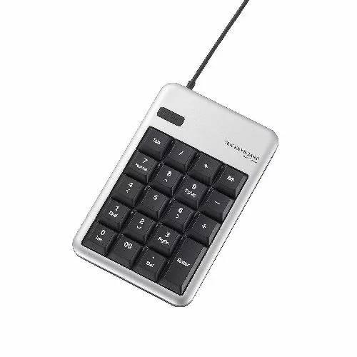 エレコム 2025 12月 クリスマス スマホ pc LAN ルーター パソコン スマートフォン スマホ OA機器 デジタル 情報 周辺 機器 パーツ デジタル関連 | エレコム 2ポートUSB2.0HUB付USBテンキーボード TK-TCM012SV