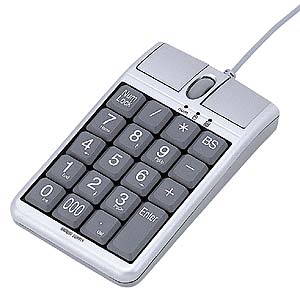 サンワサプライ 【最大2000円OFFクーポン配布中】光学式マウス機能を内蔵したテンキーマウス NT-MA1 サンワサプライ