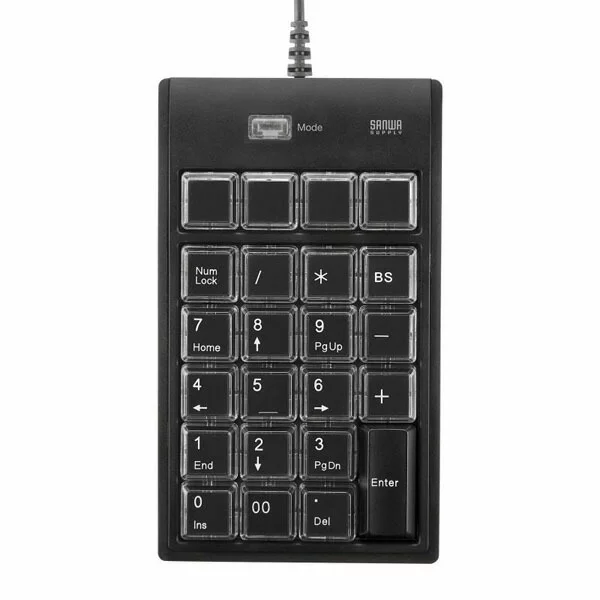 サンワサプライ NT-19UH2BKN2 プログラマブルテンキー ペリフェラル テンキー SANWA SUPPLY 高品質