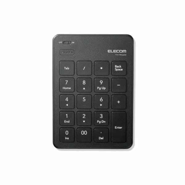 (LINEクーポン有)【個人宅配送不可】【即納在庫品】「直送」エスコ EA764AB-101 89x127x21mm ワイヤレステンキーボード EA764AB101