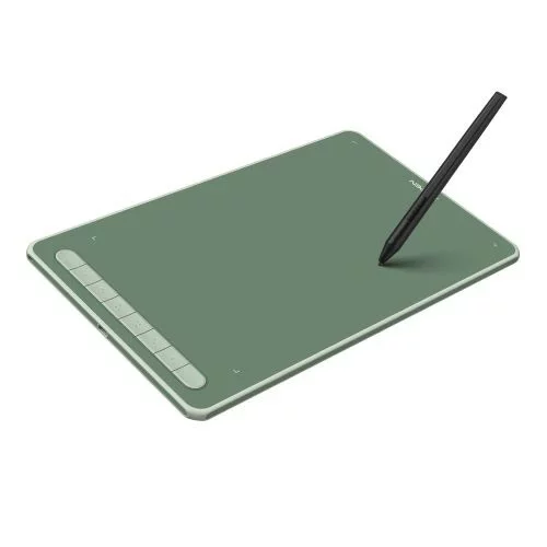 【ポイント10倍】 XP-Pen ペンタブレット Deco L [グリーン] [タイプ：ペンタブレット 入力範囲（幅x奥行）：254x152.4mm 筆圧レベル：8192レベル インターフェース：USB 幅x高さx奥行：315x8.8x187mm] 【P10倍】