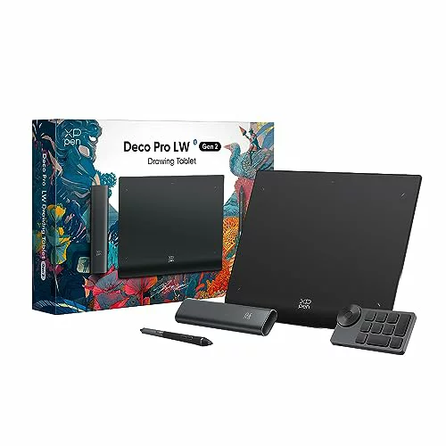 XPPen ペンタブ X3 Proペン ペンタブレット 16Kレベル筆圧検知 11x7インチ 左手デバイス付き ワイヤレス接続 【2年メーカー保