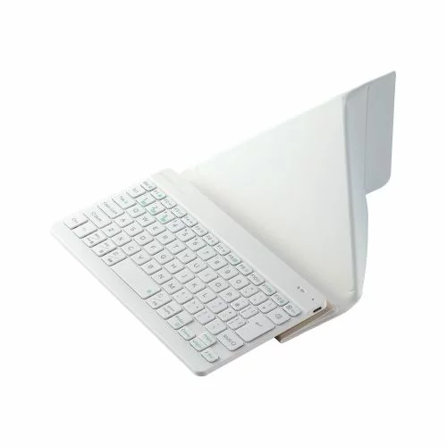 キーボード ELECOM エレコム Bluetoothミニキーボード/Slint/超薄型/パンタグラフ式/保護ケース付/ホワイト TK-TM15BPWH