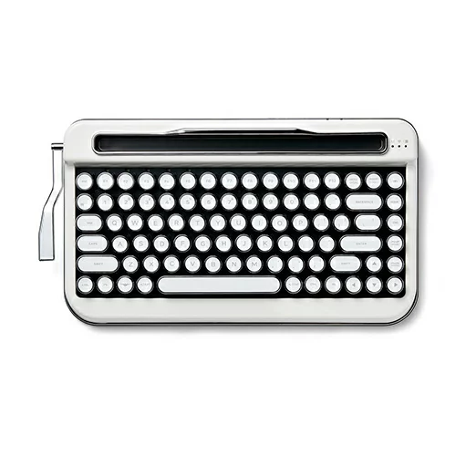 キーボード AJAX タイプライター風キーボードPENNA(ペナ) Pure White PNADWH