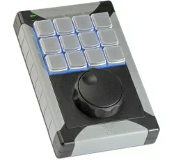 X-keys XK-12 Joystick：ジョイスティック搭載 12キー USB プログラマブル・キーボード (バックライトLED 赤/青)