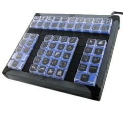 X-keys XK-60 USB Keypad：60キー USB プログラマブル・キーボード (バックライトLED 赤/青)