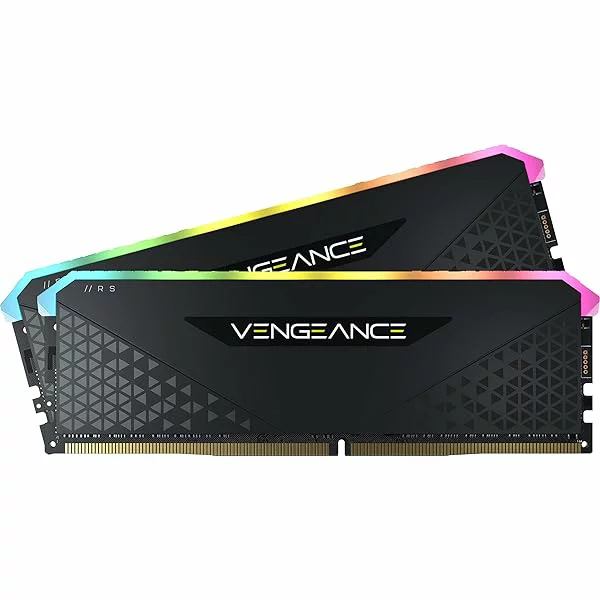 CORSAIR VENGEANCE RGB RS DDR4 メモリ 64GB（32GB×2）最大3600MHz対応 Intel XMP対応 CL18 デスクトップPC用 ブ