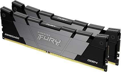 KINGSTON FURY キングストン Kingston FURY デスクトップPC用メモリ DDR4 3200MT/秒 32GB 2枚 Kingston FURY Renegade レネゲード CL16 KF432C16RB2K2/64 製品寿命期間保証