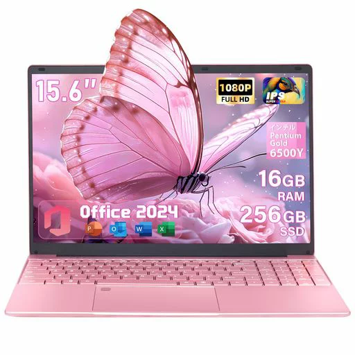 2026最新ノートパソコン Office 2024 搭載 プリインストール ノートPC Pentium Gold 256GB