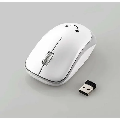 ELECOM エレコム エレコム ワイヤレスマウス ENELO M-IR07DRKWH 抗菌 電池寿命約2.5年 3ボタン ホワイト