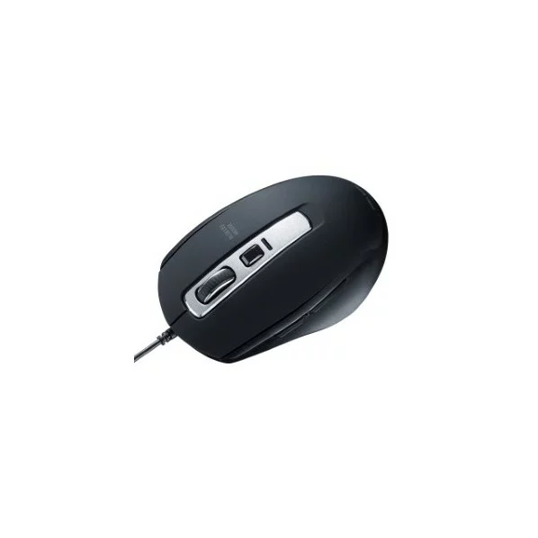 SANWA SUPPLY サンワサプライ 静音有線ブルーLEDマウス（5ボタン） MA-BL163BK