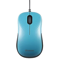 マウス VERBATIMJAPAN MUSYSGV3(グリーン) 有線光学式マウス 静音モデル［USB 1.5m・Mac／Win・3ボタン］ MUSYSGV3