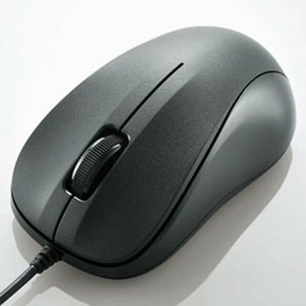 エレコム マウス 有線 Sサイズ 小型 3ボタン USB 光学式 ブラック ROHS指令準拠 M-K5URBK/RS