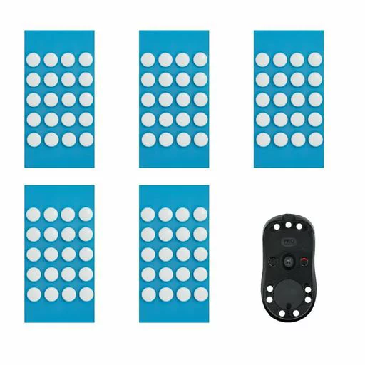 マウス KASELIN円形マウスソール汎用100粒入り6mm汎用マウスソール丸ICEゲーミングマウス滑り強化高純度PTFE(フッ素樹脂)素材高耐久超低摩擦なめらかな滑走性通用プレミアム円形静音丸形ラウンド…